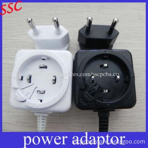 12V DC 1/2A 6W Switching power supplier for laptop AC adapter, input voltage